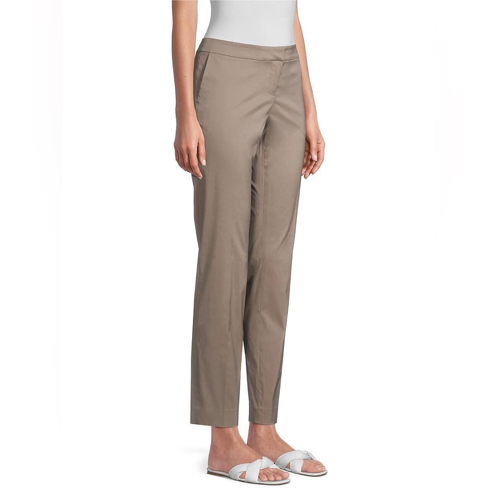 Nwot Lafayette 148 Skinny Stretch Twill Manhattan Pant